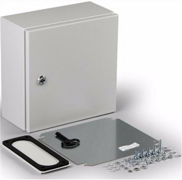 Rafmagns málmmæliskassi úti